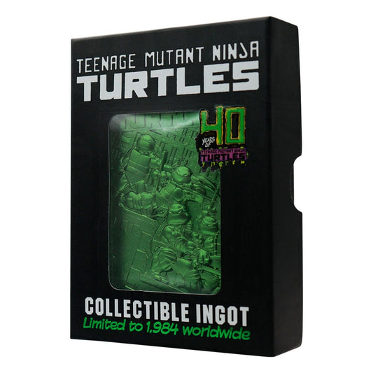 Teenage Mutant Ninja Turtles Ingot 40th Anniversary Green Limited Edition 5060948293709