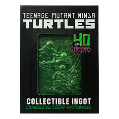 Teenage Mutant Ninja Turtles Ingot 40th Anniversary Green Limited Edition 5060948293709