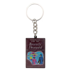 Beetlejuice Keychain Handbook of the Recently Deceased 5060948291781