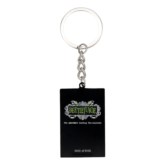 Beetlejuice Keychain Handbook of the Recently Deceased 5060948291781