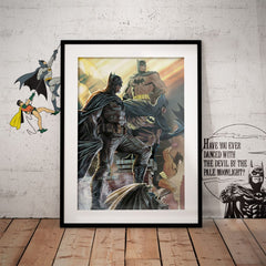 DC Comis Art Print Batman 85th Anniversary Limited Edition 42 x 30 cm 5060948293747