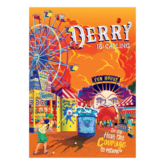 It Art Print Derry Limited Edition 42 x 30 cm 5060948293846