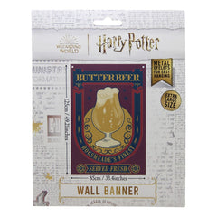 Harry Potter Wall Banner Butterbeer 125 x 85 cm 5060948290890