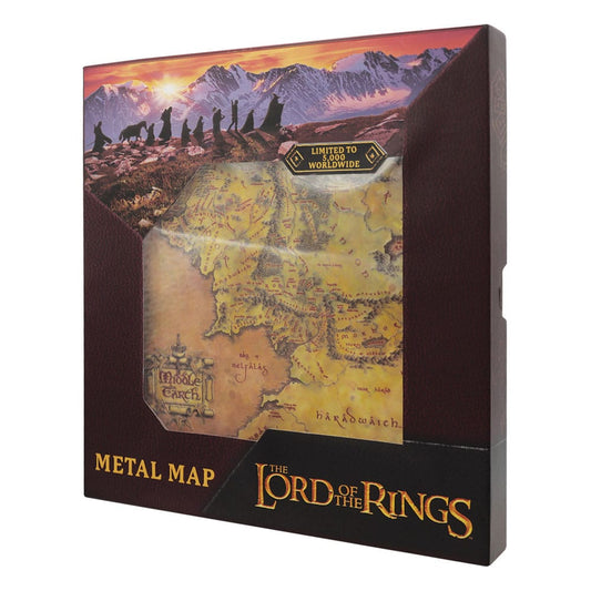 Lord of the Rings Replica Map Limited Edition 5060948293662