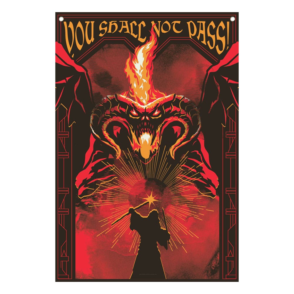 Lord of the Rings Wall Banner You shall not pass! 125 x 85 cm 5060948295659