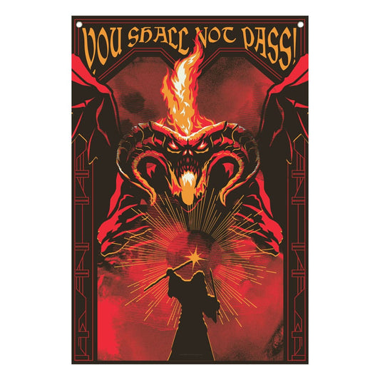 Lord of the Rings Wall Banner You shall not pass! 125 x 85 cm 5060948295659