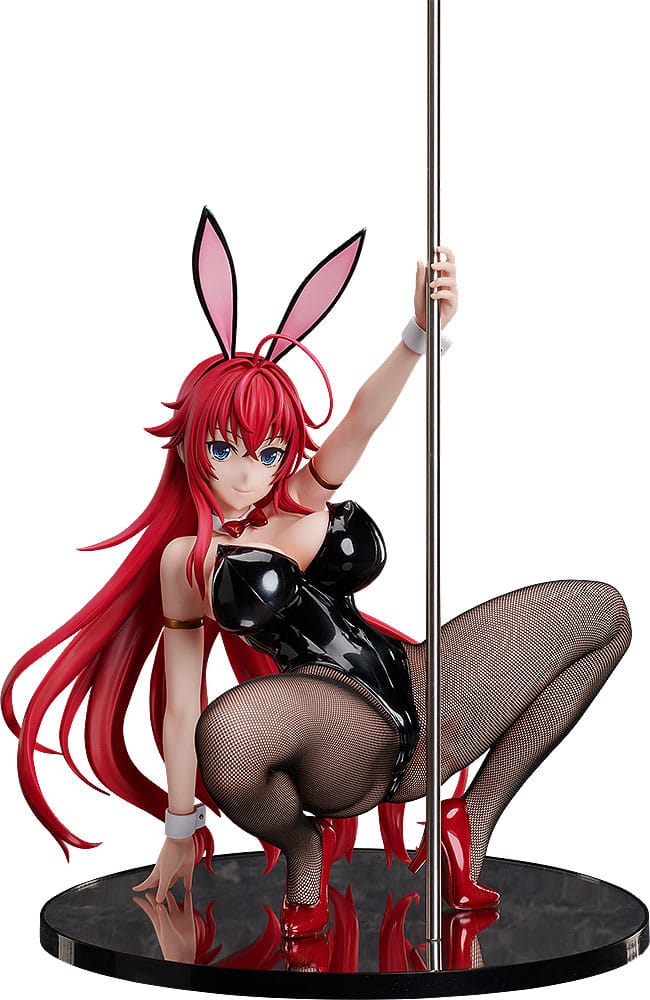 High School DxD Hero PVC Statue 1/4 Rias Gremory Bare Leg Bunny Ver. 32 cm 4570001512728