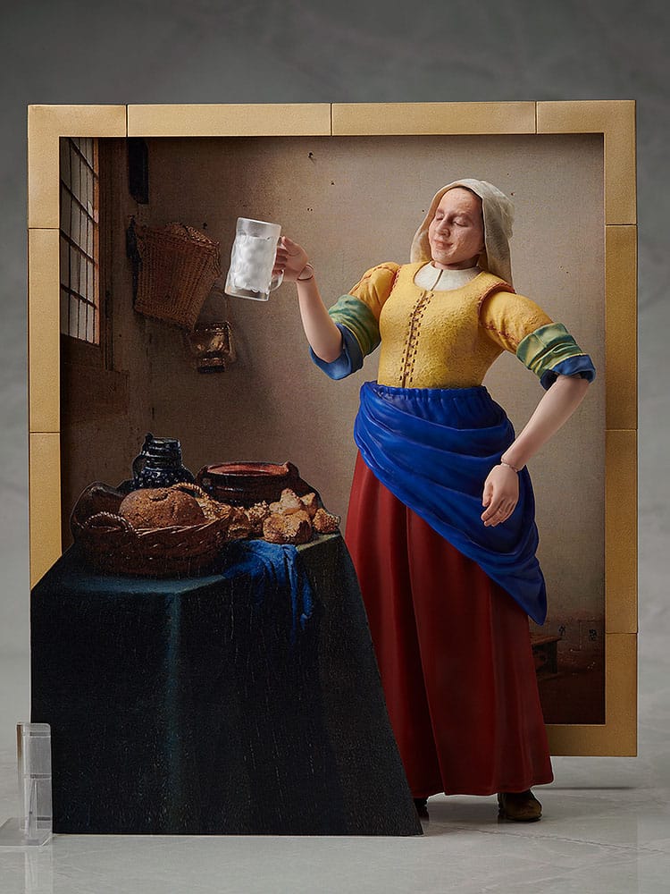 The Table Museum Figma Action Figure The Milkmaid by Vermeer 14 cm 4570001512957