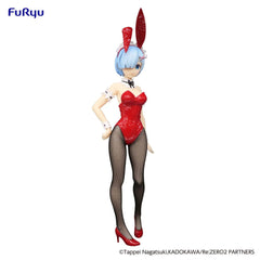 Re:Zero BiCute Bunnies PVC Statue Rem Red Col 4582655070004