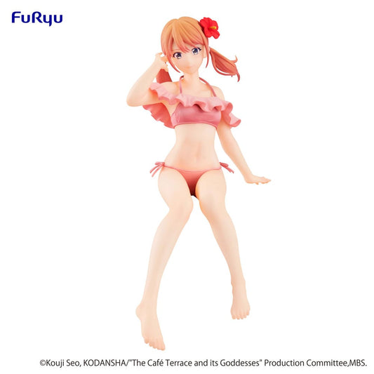 The Café Terrace and Its Goddesses Noodle Stopper PVC Statue Riho Tsukishima 14 cm 4582655071032