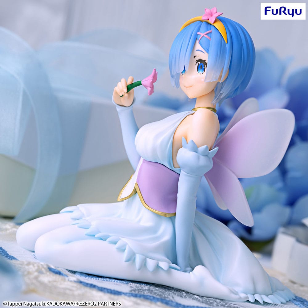 Re:Zero Starting Life in Another World Noodle Stopper PVC Statue Rem Flower Fairy 9 cm 4582655074828