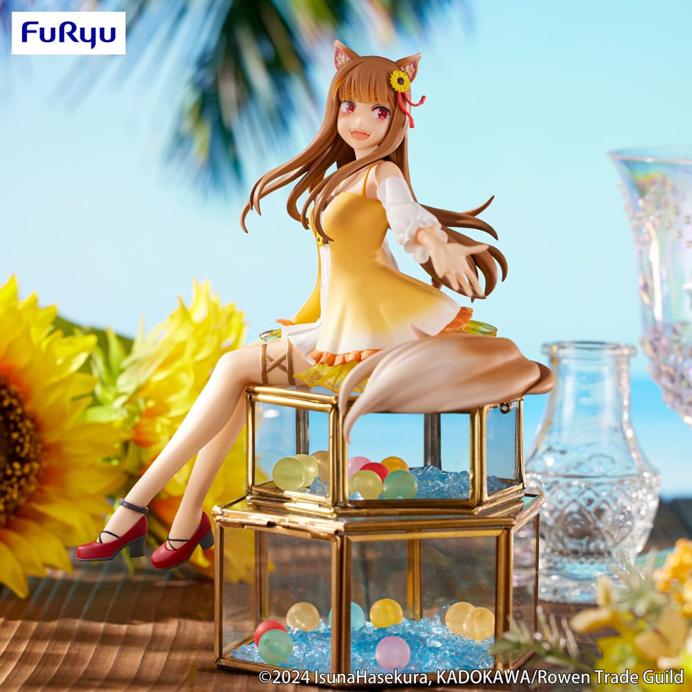 Spice and Wolf Noodle Stopper PVC Statue Holo Sunflower Dress Ver. 17 cm 4582655074996