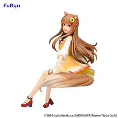 Spice and Wolf Noodle Stopper PVC Statue Holo Sunflower Dress Ver. 17 cm 4582655074996