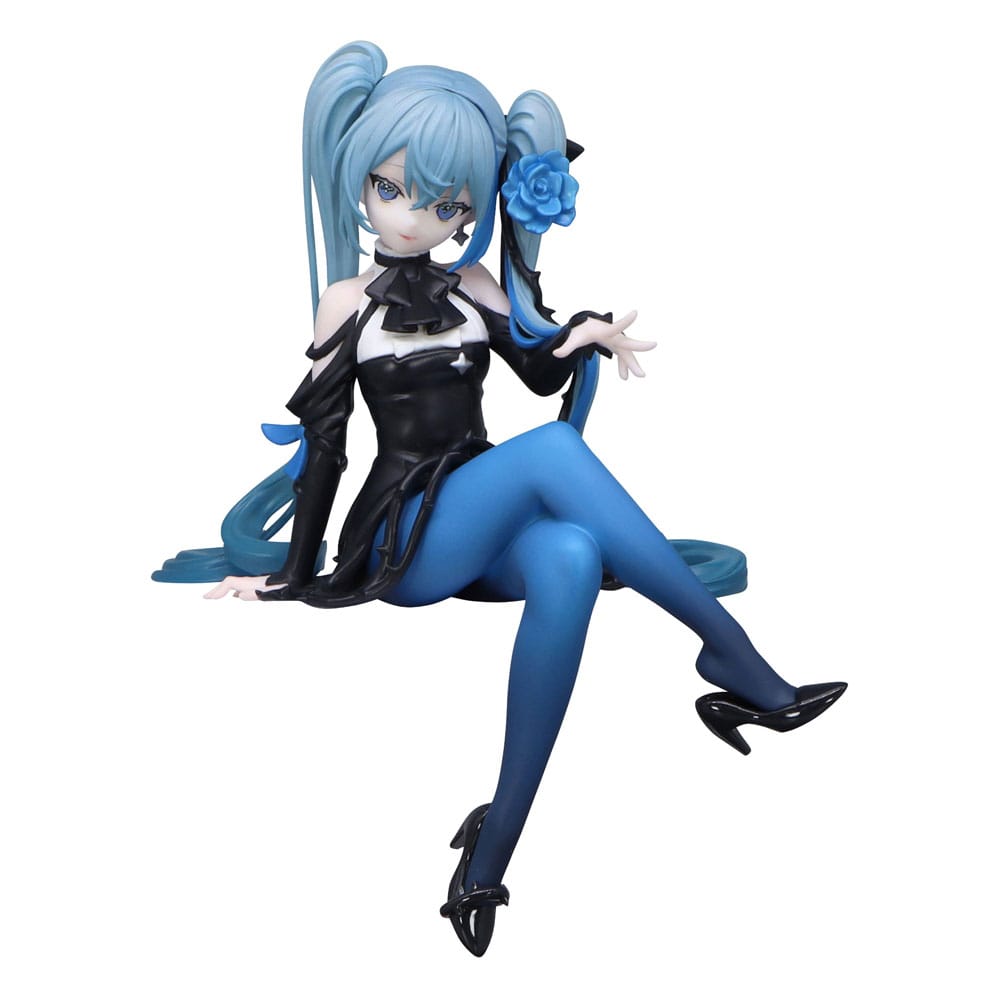 Hatsune Miku Noodle Stopper PVC Statue Blue Rose Ver. 14 cm 4582655076433