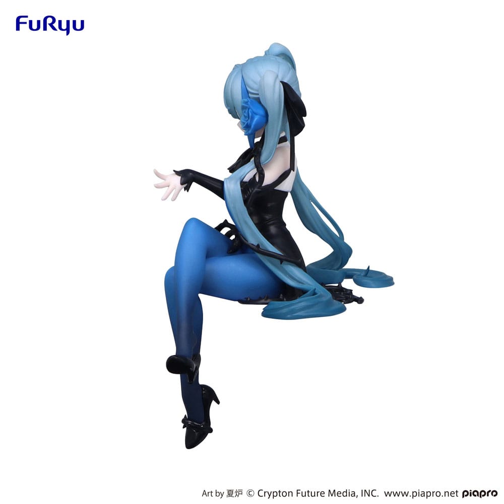 Hatsune Miku Noodle Stopper PVC Statue Blue Rose Ver. 14 cm 4582655076433