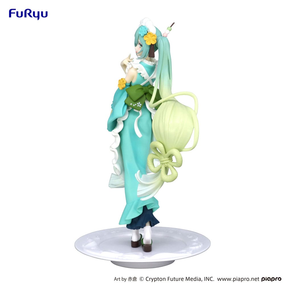 Hatsune Miku Exceed Creative PVC Statue Matcha Green Tea Parfait Mint Ver. 21 cm 4582655076440