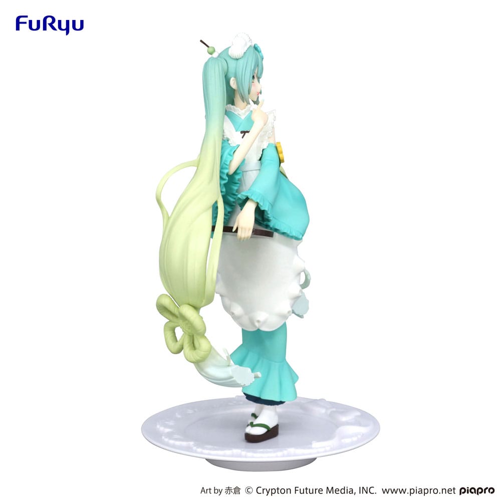 Hatsune Miku Exceed Creative PVC Statue Matcha Green Tea Parfait Mint Ver. 21 cm 4582655076440