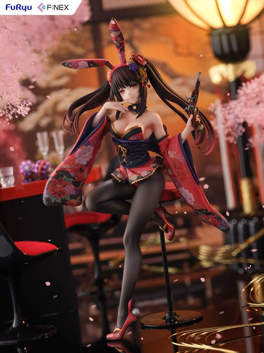 Date A Live V F:NEX PVC Statue 1/7 Kurumi Tokisaki Wa-bunny 27 cm 4582655077836