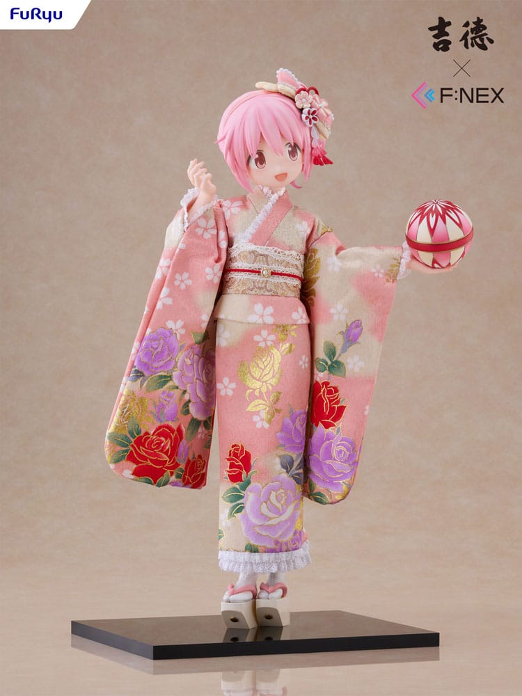 Puella Magi Madoka Magica F:NEX PVC Statue 1/4 Rebellion Madoka Kaname Japanese Doll 43 cm 4582655077843