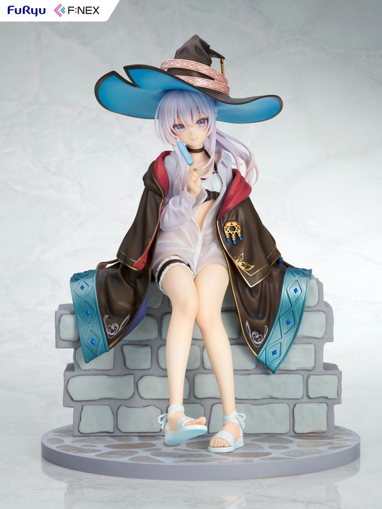 Wandering Witch: The Journey of Elaina F:NEX PVC Statue 1/7 Elaina Summer Vacation Ver. 22 cm 4582655077973