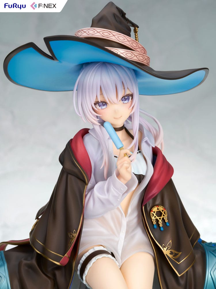 Wandering Witch: The Journey of Elaina F:NEX PVC Statue 1/7 Elaina Summer Vacation Ver. 22 cm 4582655077973