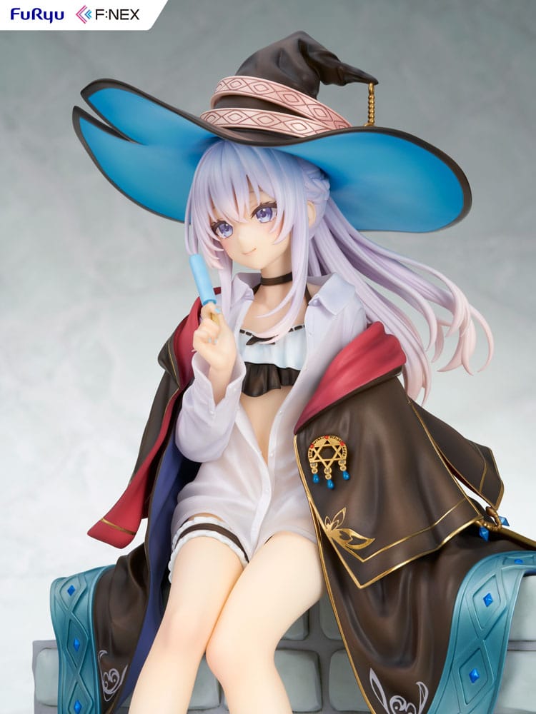 Wandering Witch: The Journey of Elaina F:NEX PVC Statue 1/7 Elaina Summer Vacation Ver. 22 cm 4582655077973