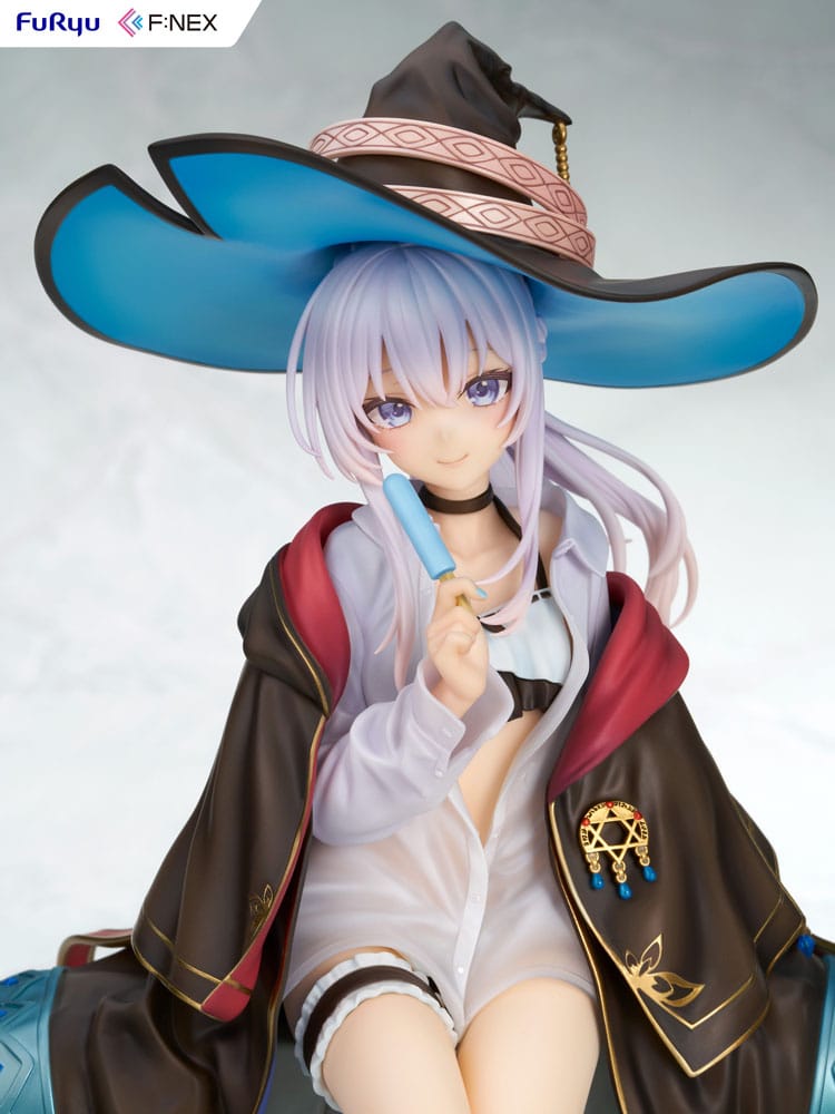 Wandering Witch: The Journey of Elaina F:NEX PVC Statue 1/7 Elaina Summer Vacation Ver. 22 cm 4582655077973