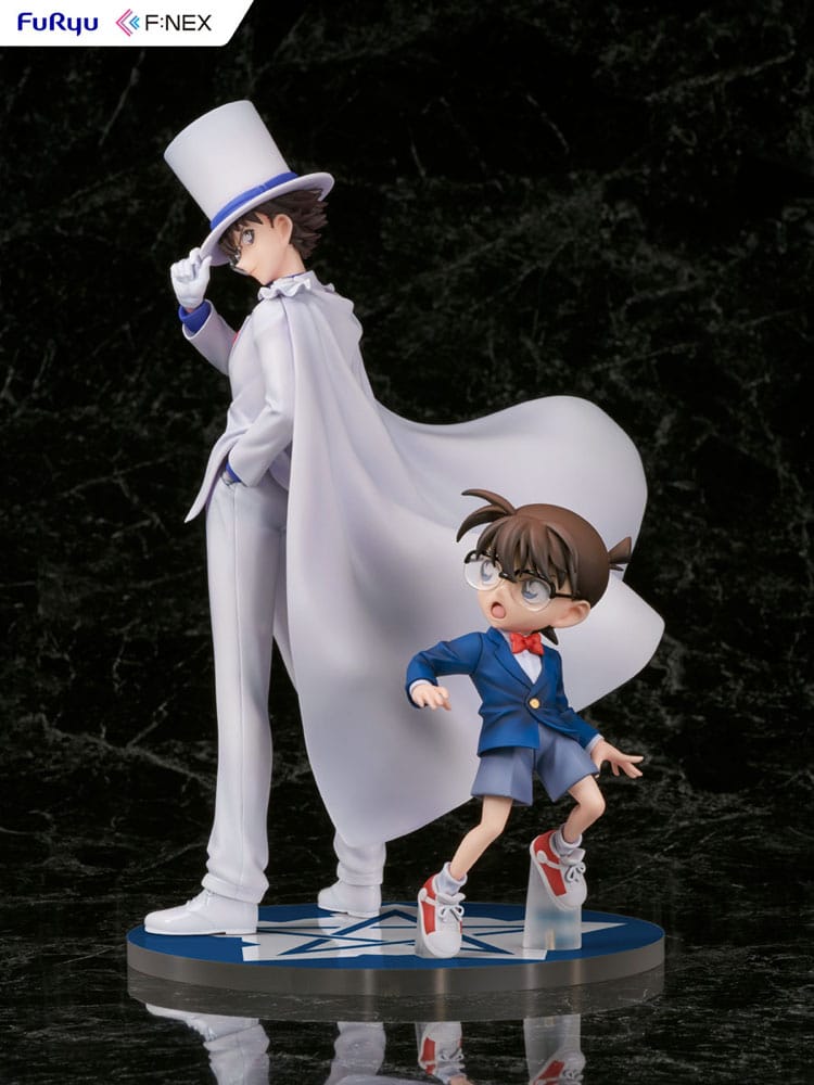 Case Closed F:NEX PVC Statue 1/7 Conan Edogawa & Kid the Phantom Thief 29 cm 4582655078130