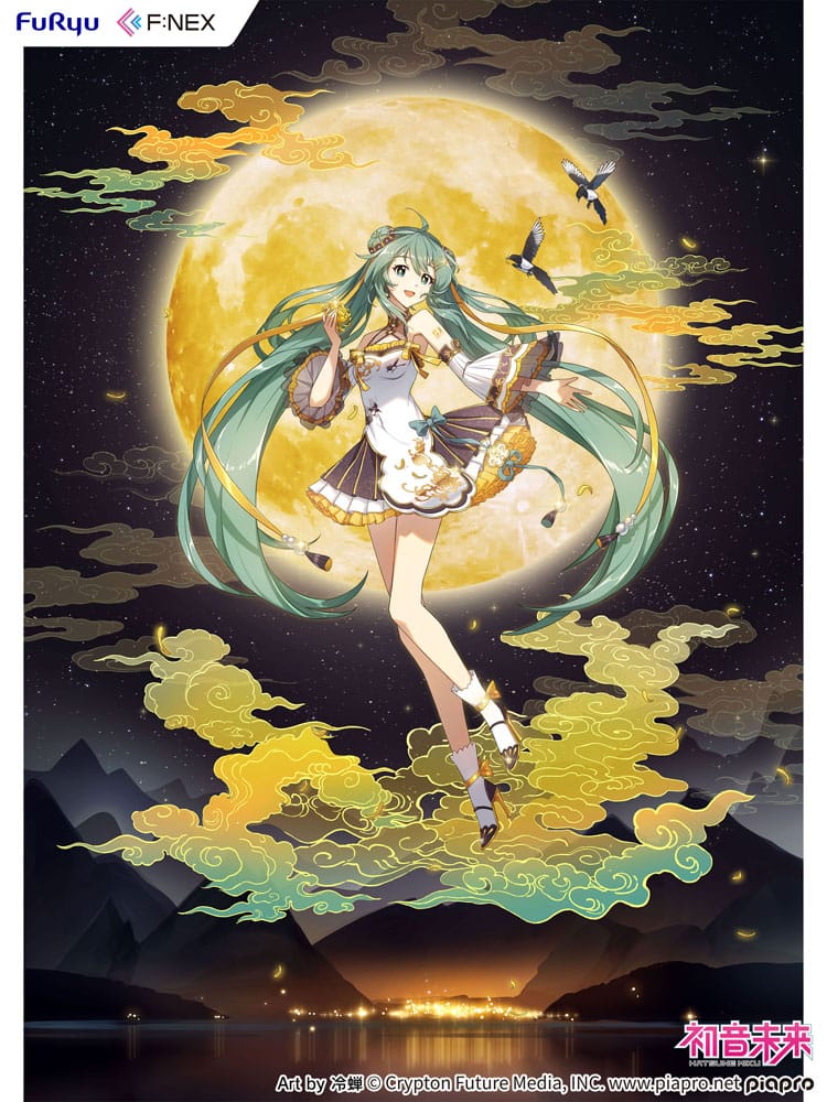 Hatsune Miku F:NEX PVC Statue 1/7 Hatsune Miku Mid-Autumn Festival Ver. 27 cm 4582655078222