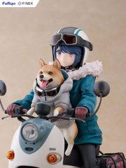 Laid Back Camp F:NEX PVC Statue 1/7 Rin Shima 20 cm 4582655078383