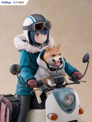 Laid Back Camp F:NEX PVC Statue 1/7 Rin Shima 20 cm 4582655078383