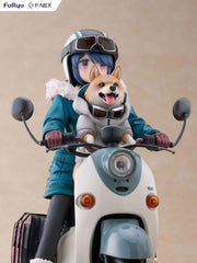 Laid Back Camp F:NEX PVC Statue 1/7 Rin Shima 20 cm 4582655078383