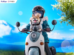 Laid Back Camp F:NEX PVC Statue 1/7 Rin Shima 20 cm 4582655078383