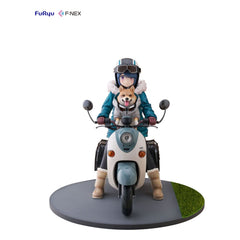 Laid Back Camp F:NEX PVC Statue 1/7 Rin Shima 20 cm 4582655078383