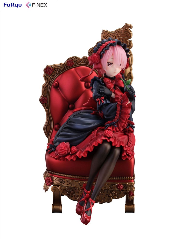 Re:ZERO -Starting Life in Another World F:NEX PVC Statue 1/7 Ram Gothic Ver. 20 cm 4582655078581