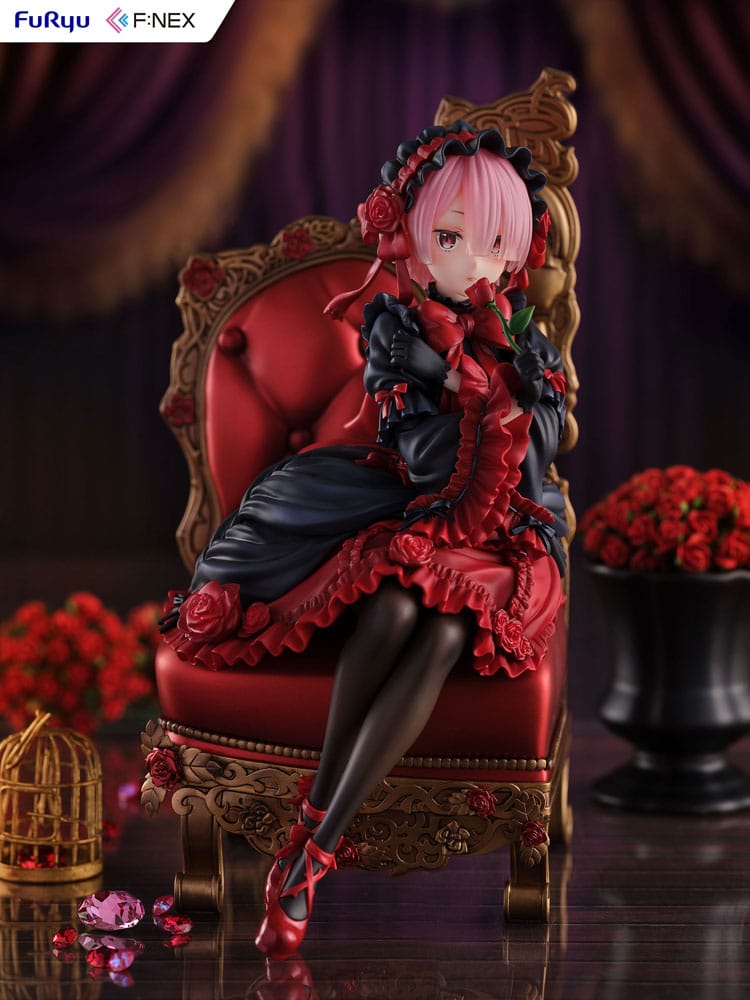 Re:ZERO -Starting Life in Another World F:NEX PVC Statue 1/7 Ram Gothic Ver. 20 cm 4582655078581