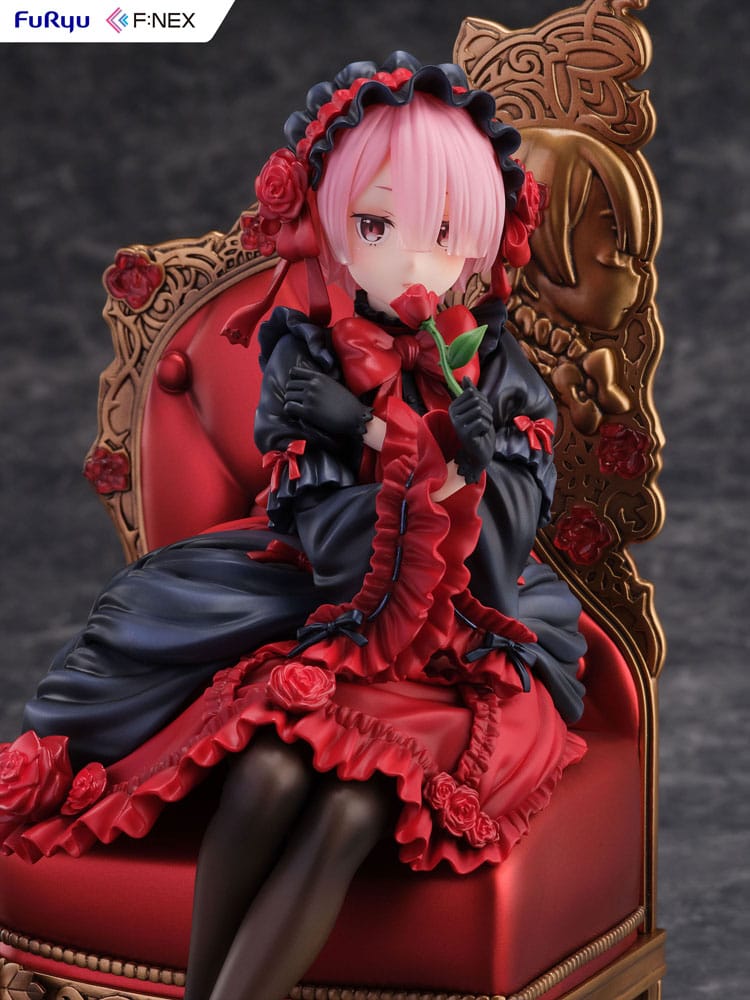 Re:ZERO -Starting Life in Another World F:NEX PVC Statue 1/7 Ram Gothic Ver. 20 cm 4582655078581