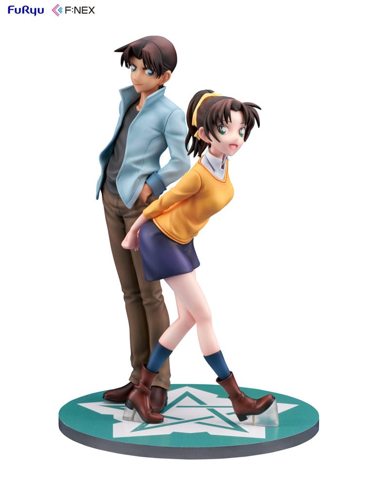 Case Closed F:NEX PVC Statue 1/7 Heiji Hattori & Kazuha Toyama 26 cm 4582655078604