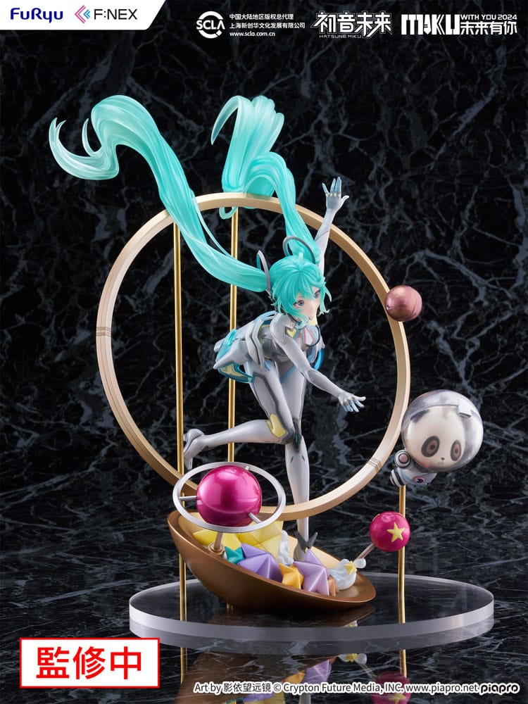 Hatsune Miku F:NEX PVC Statue 1/7 Miku with You 2024 Ver. 29 cm 4582655078628