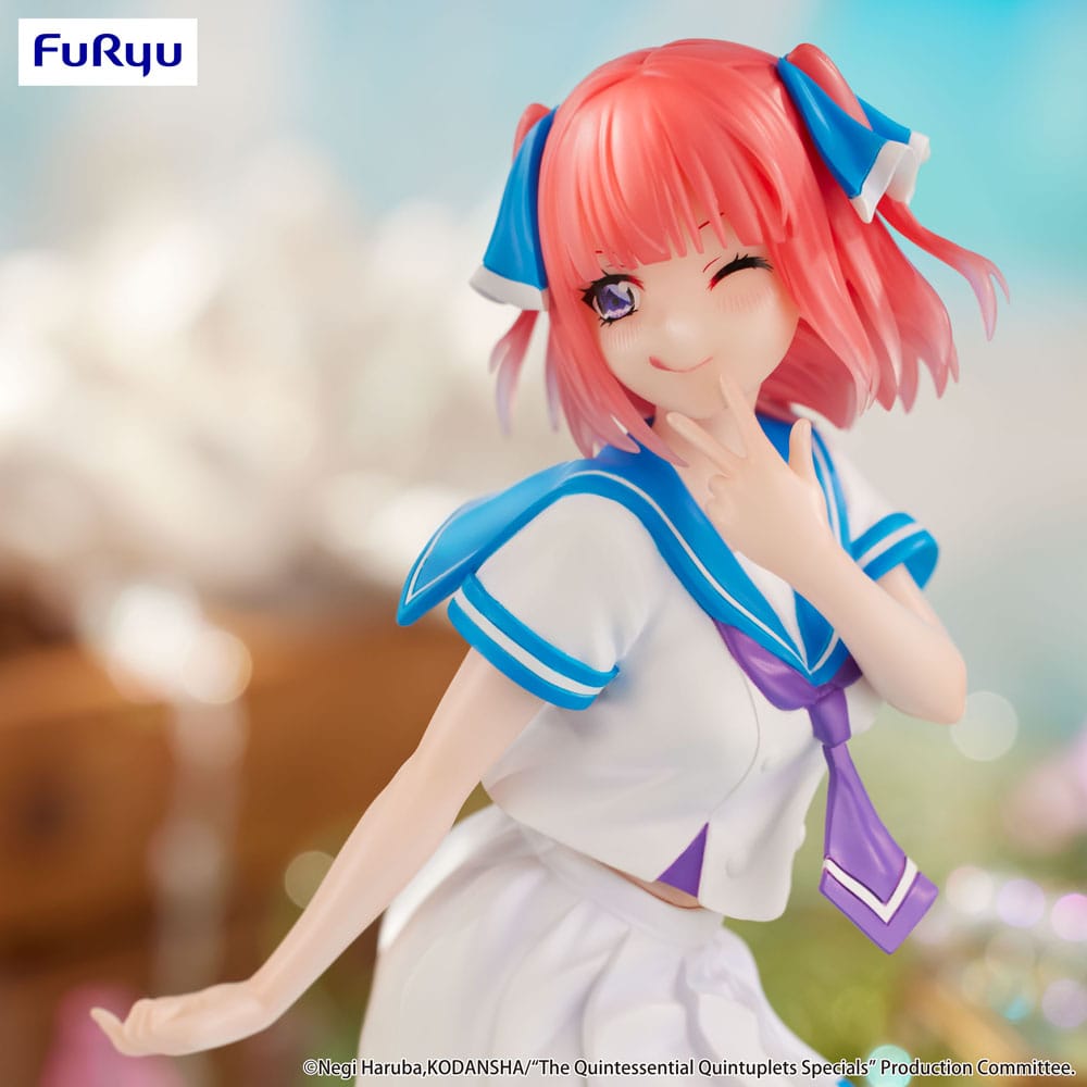 The Quintessential Quintuplets Trio-Try-iT PVC Statue Nakano Nino Marine Look Ver. 21 cm 4582782362263