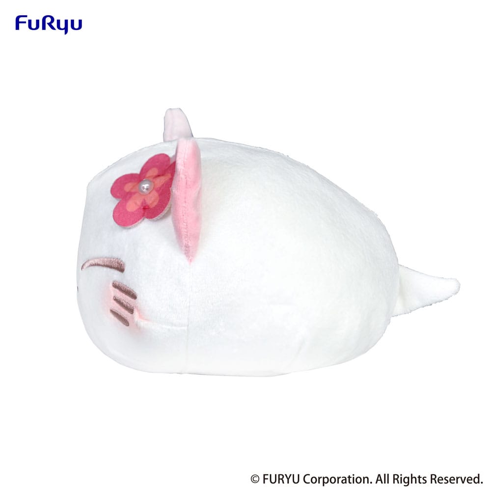 Nemuneko Cat Plush Figure Pink 18 cm 4582782362461