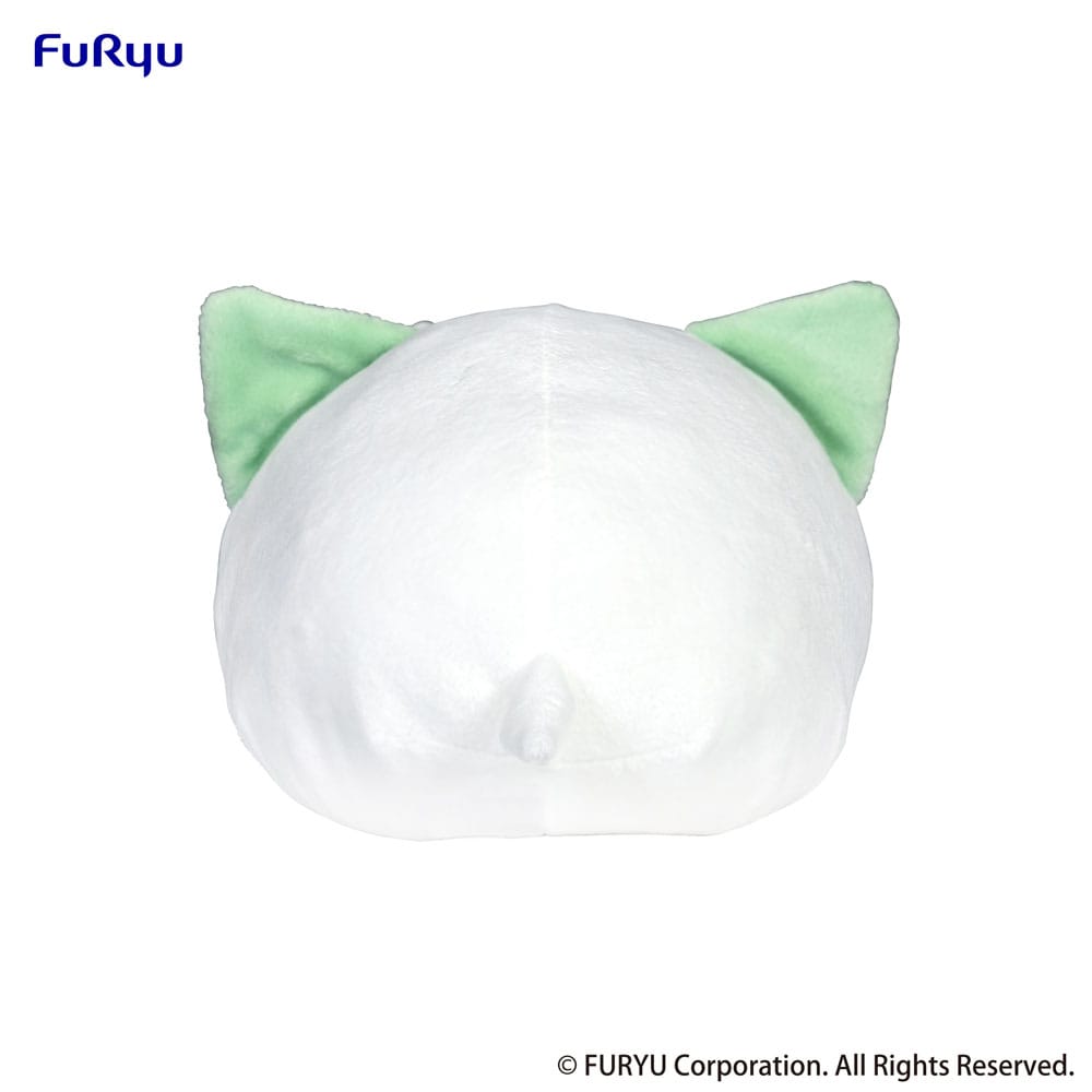 Nemuneko Cat Plush Figure Green 18 cm 4582782362478