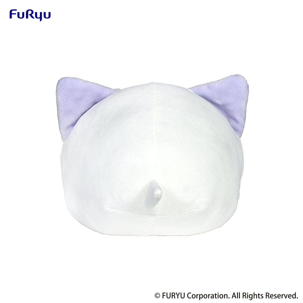 Nemuneko Cat Plush Figure Purple 18 cm 4582782362492