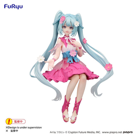 Hatsune Miku Noodle Stopper PVC Statue Flower Fairy Cosmos 14 cm 4582782363239