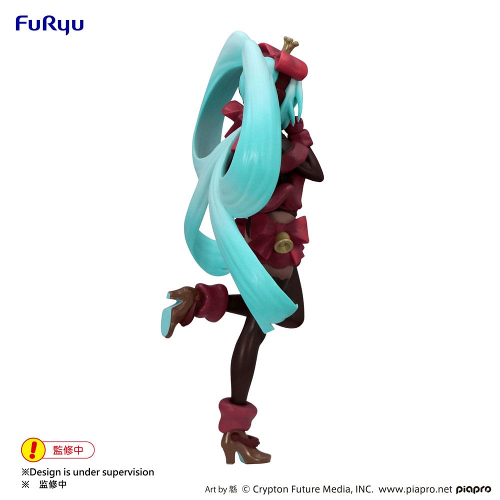 Hatsune Miku Exceed Creative PVC Statue SweetSweets Series Noel Raspberry Ver. 21 cm 4582782363246