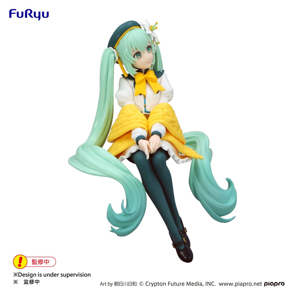 Hatsune Miku Noodle Stopper PVC Statue Flower Fairy Lily White Ver. 14 cm 4582782364090