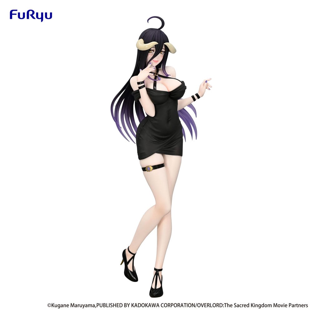 Overlord Trio-Try-iT PVC Statue Albedo Mini Dress Ver. 21 cm 4582782364106