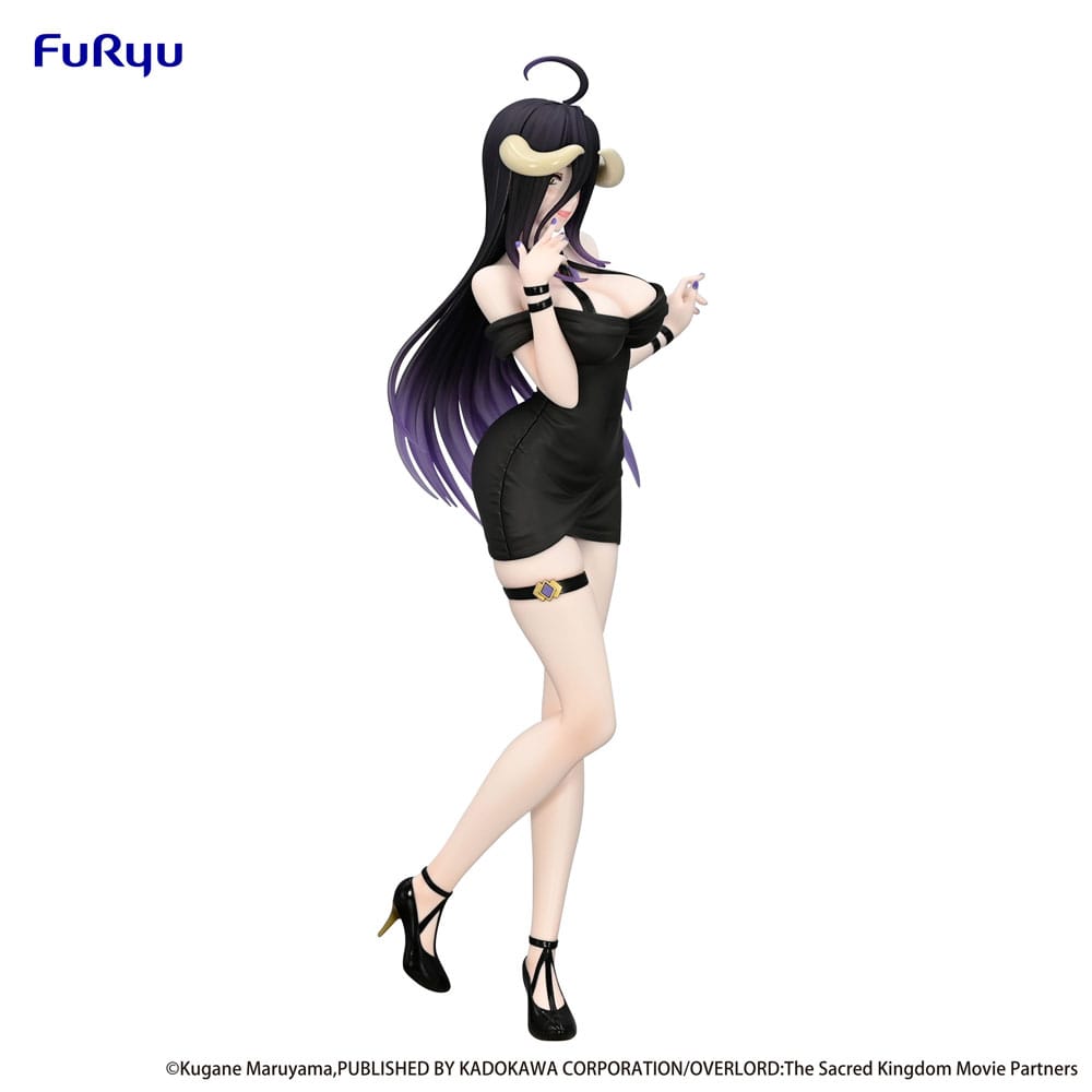 Overlord Trio-Try-iT PVC Statue Albedo Mini Dress Ver. 21 cm 4582782364106