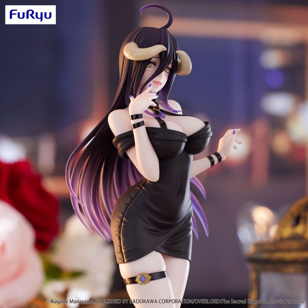 Overlord Trio-Try-iT PVC Statue Albedo Mini Dress Ver. 21 cm 4582782364106