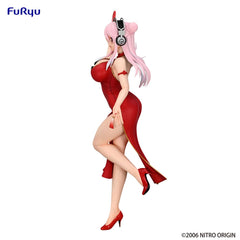 Super Sonico Trio-Try-iT PVC Statue China Dress Ver. 21 cm 4582782364359